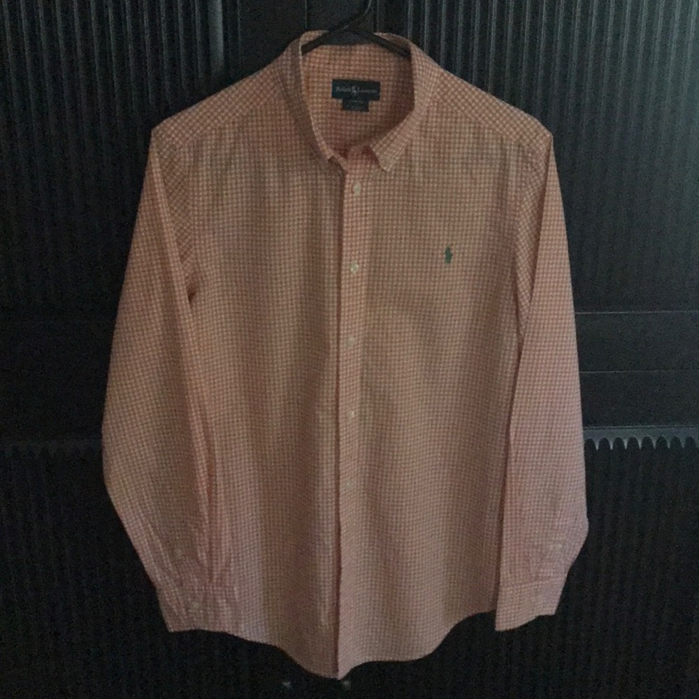 Boys Ralph Lauren Button-up shirt orange 14-16
